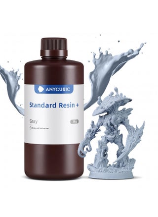 ANYCUBIC Upgraded Standard 3D Printer Resin, 405nm SLA Fast UV-Curing Resin, High Precision & Rapid Photopolymer for 8K Capable LCD/DLP/SLA 3D Printing (Grey, 1000g) - pzsku/Z04B002F778CDC2CB6DD8Z/45/_/1731696421/92d4e791-2ec8-442b-866d-a293c195ac23