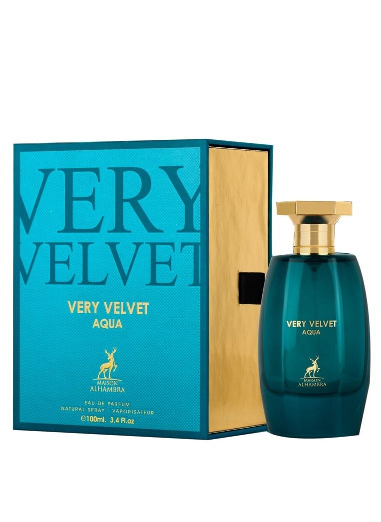 MAISON ALHAMBRA VERY VELVET AQUA EDP 100ml  - Image 2