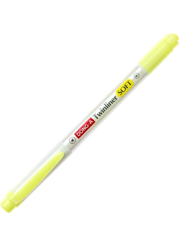 Dong-A - Twinliner Soft Highlighter Neon Yellow No:05 - Image 1