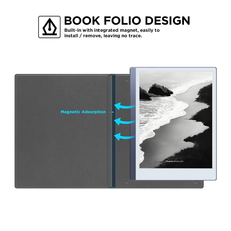 Ayotu Case for Remarkable 2 Paper Tablet 10.3" 2020 Released, Folio Design with Bulit-in Magnet, Premium Fabric Cover, Only for Remarkable 2 (Exclusive Templates Provided) - Image 2