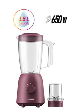 2-in-1 Blender 1.5L Capacity 650W, Pulse Function Multi-Purpose Blender for Smoothies, Soups, Sauces - pzsku/Z04B012B31E0E8F09CB6BZ/45/1746519613/95e0b33a-7d3d-4953-9d00-6f312a315d19
