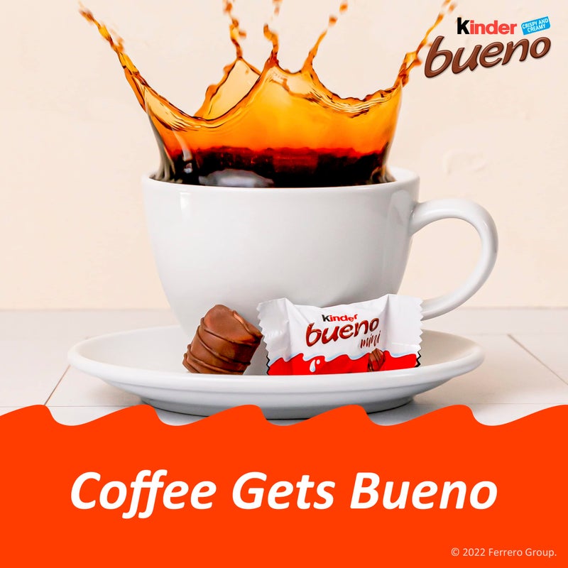 كيندر بوانو ميني، عبوة حفلات 125 قطعة، شوكولاتة بالحليب وكريمة البندق، ألواح شوكولاتة مغلفة فردياً، 23.8 أونصة - Image 5