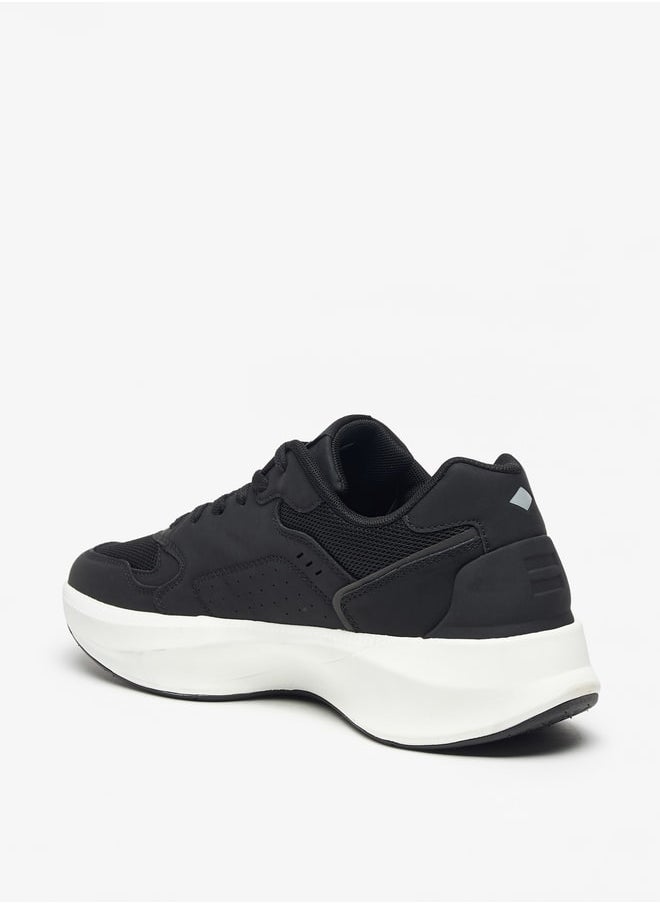 Lee Cooper - Men's Mesh Low Ankle Sneakers with Lace-Up Closure - Image 1