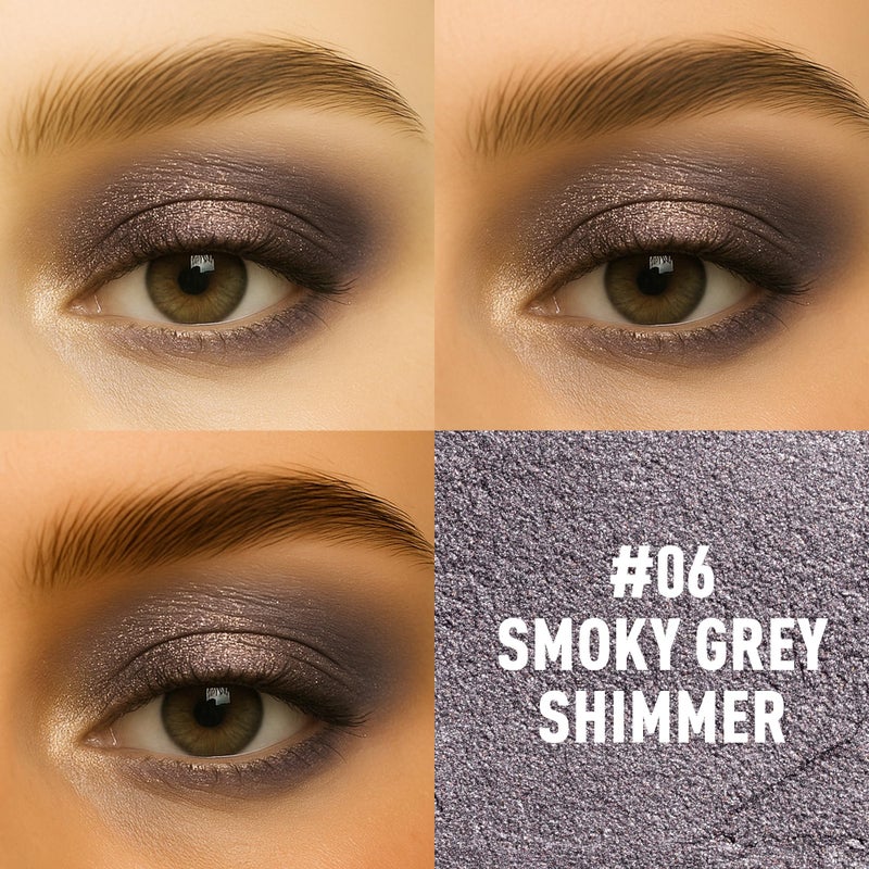 FV Cream Shimmer Eyeshadow Stickï¼ŒLong Lasting & Waterproof, Multi-Use & High Pigment Eyeshadow Makeup Stick, Smoky Grey Shimmer - Image 2