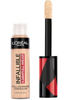 L'Oreal Paris Cosmetics Infallible Concealer, Waterproof, Full Coverage,327 Vanilla, 10 ml
