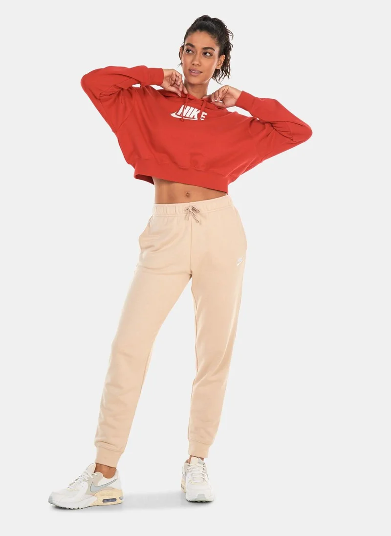 Nike Women's Cropped Graphic Hoodie