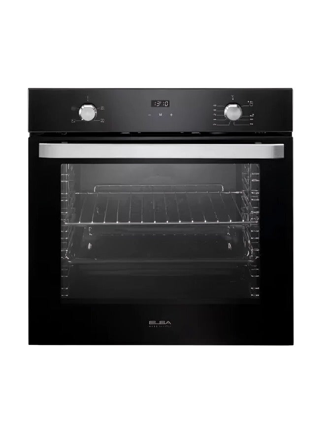 إلبا البا فرن بلت ان غاز بشواية 65 لتر 60 سم اسود زجاجى EL10XLBFG - Image 1