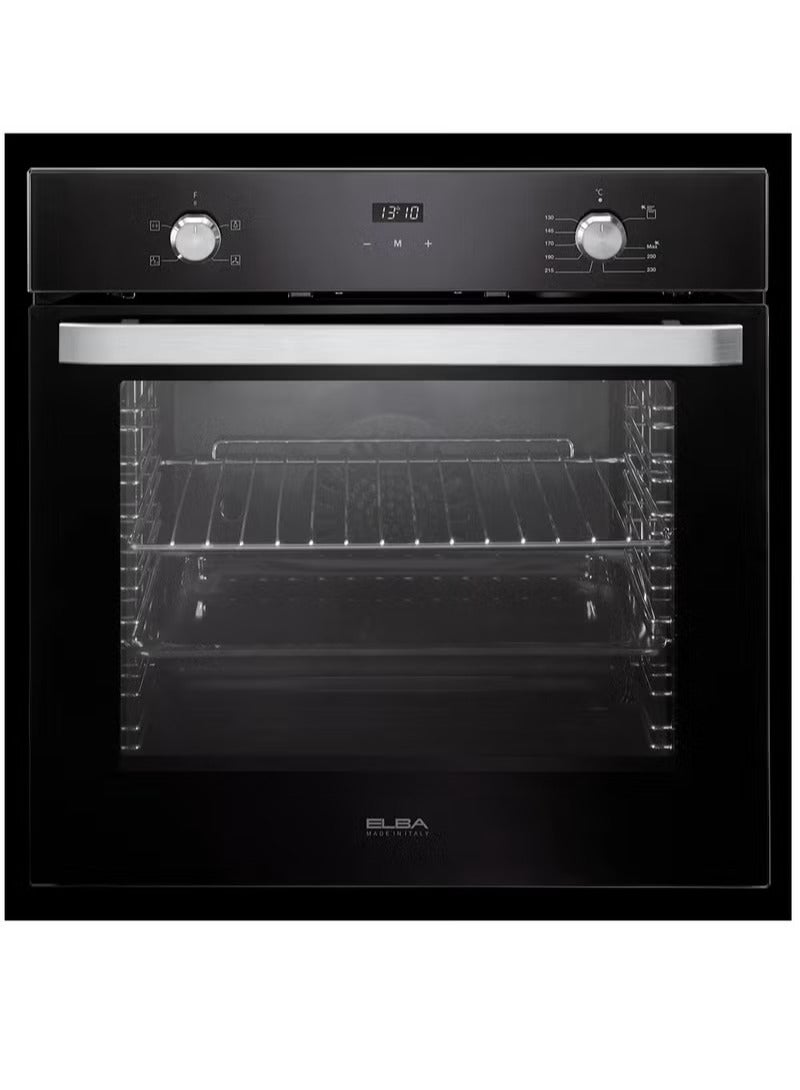 إلبا البا فرن بلت ان غاز بشواية 65 لتر 60 سم اسود زجاجى EL10XLBFG - Image 2