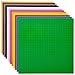 Strictly Briks Stackable Baseplates 12 Pack 10x10 32x32 Studs Compatible with Lego for Building City Scenes Foundation Displays Bricks on Play Table Kids Easter Gift Classic - Image 2