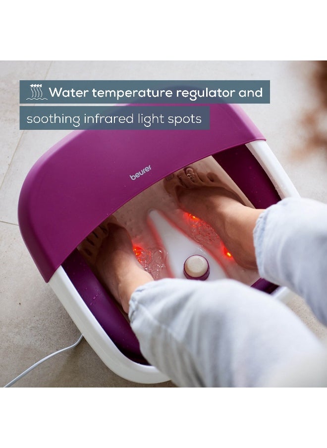 Beurer FB 30 Foot Spa with Pedicure Vibration Massage & Temperature Control Space-Saving Design  - Image 4