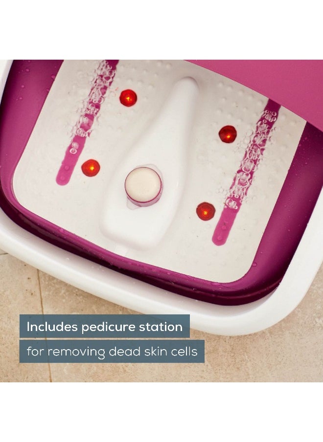 Beurer FB 30 Foot Spa with Pedicure Vibration Massage & Temperature Control Space-Saving Design  - Image 5