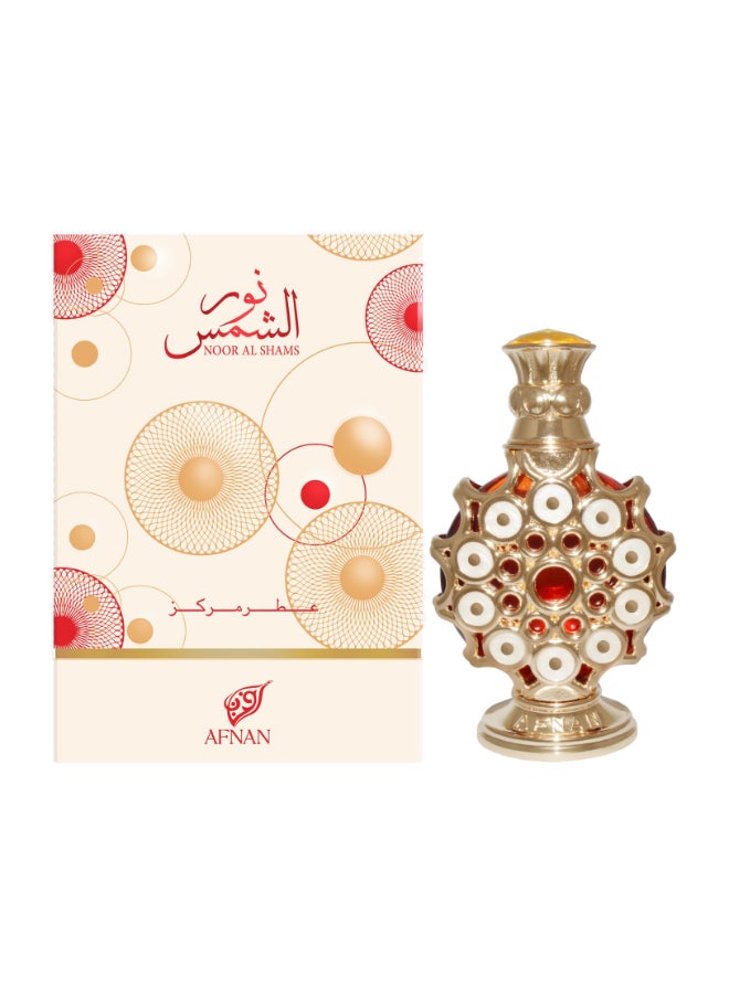 Afnan Noor Al Shams Concentrated Perfume Oil, Attar Oil Cpo 20 Ml 