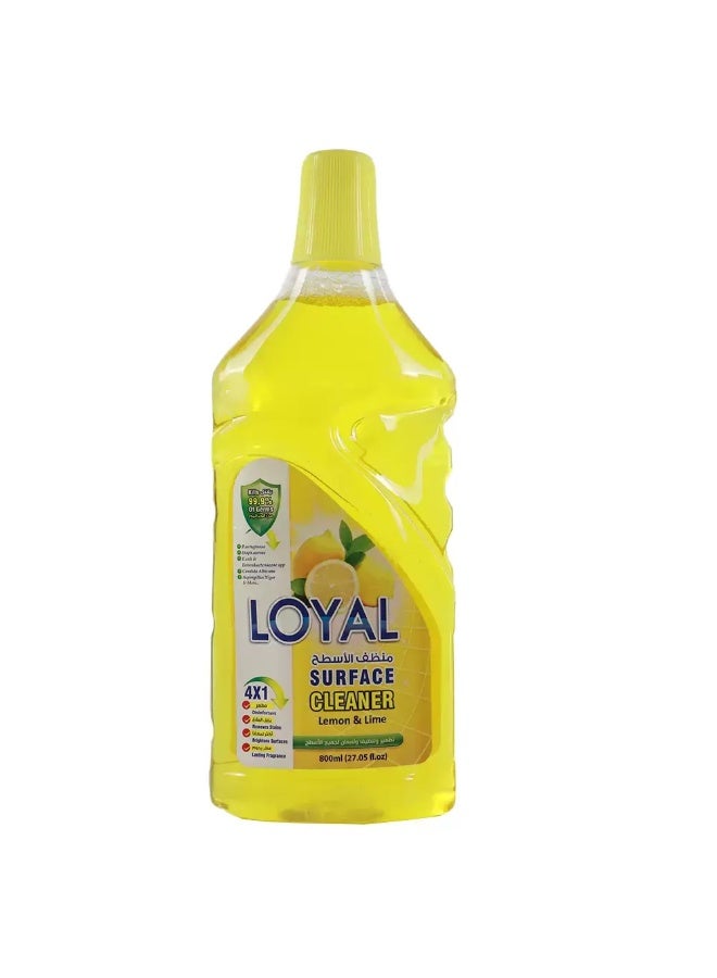 Loyal Surface Cleaner with Lemon and Lime Fragrance- 800ml - Image 1