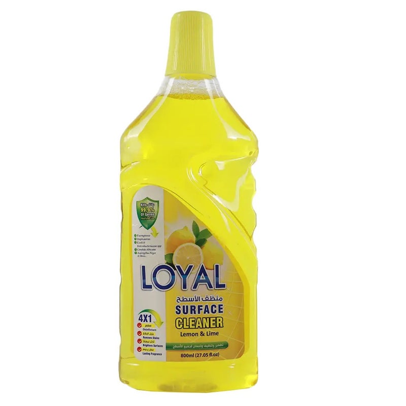 loyal منظف الأسطح لويل برائحة الليمون واللايم - 800 مل - Image 1