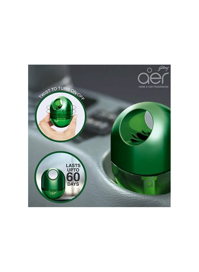 جودريج Godrej aer Twist  معطر هواء للسيارة - رذاذ الغابة المنعشة (45 جرام)  - Image 3
