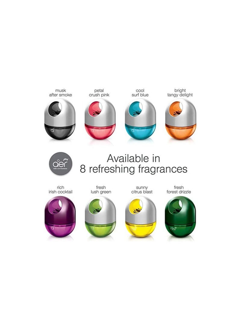 جودريج Godrej aer Twist  معطر هواء للسيارة - رذاذ الغابة المنعشة (45 جرام)  - Image 4