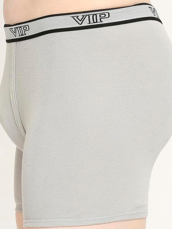 VIP Advanta Color Men Essential Premium Cotton Rib Trunks in Assorted Colours | Breathable Stretchable Fabric with No Mark Waistband - Image 4