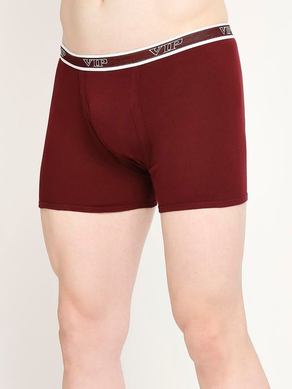 VIP Advanta Color Men Essential Premium Cotton Rib Trunks in Assorted Colours | Breathable Stretchable Fabric with No Mark Waistband - Image 5