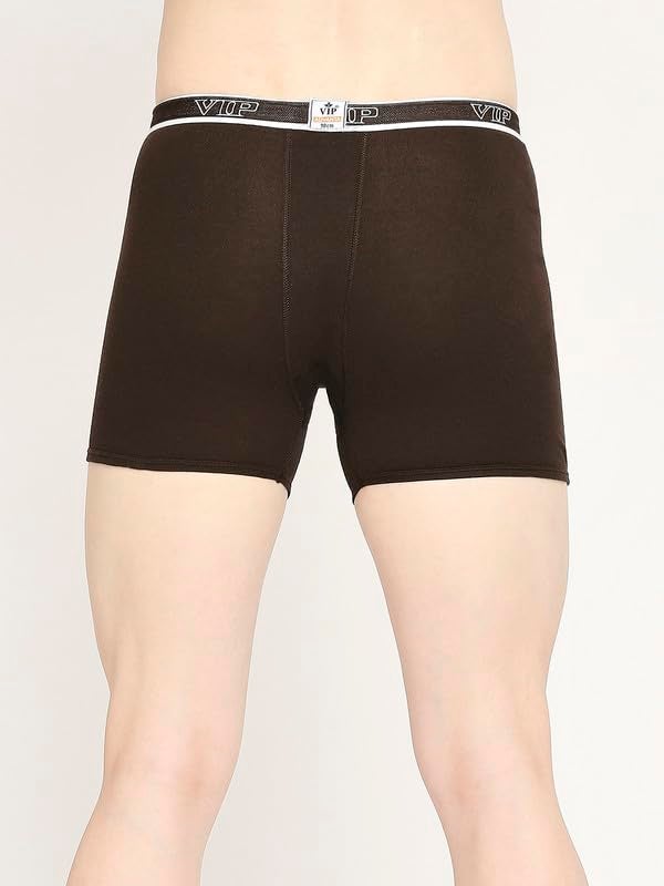 VIP Advanta Color Men Essential Premium Cotton Rib Trunks in Assorted Colours | Breathable Stretchable Fabric with No Mark Waistband - Image 3