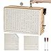FOLENCER Wooden Money Saving Box for Kids Adults Reusable 10000 Savings Challenge Box with Progress Tracker Cash Vault Educational Piggy Bank Gift for Boys Girls 312 7 Amounts Brown - Image 3