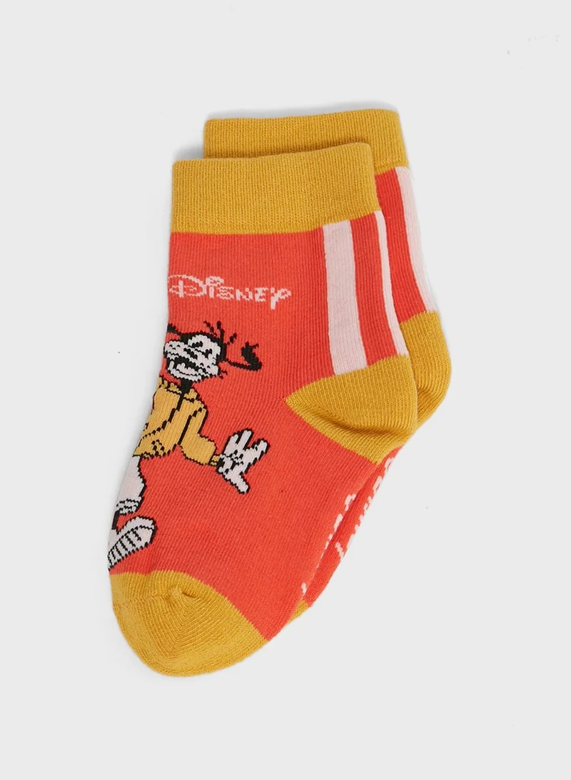 Adidas 3 Pack Disney Little Kids Mickey Mouse Socks