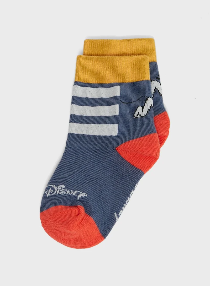 Adidas 3 Pack Disney Little Kids Mickey Mouse Socks