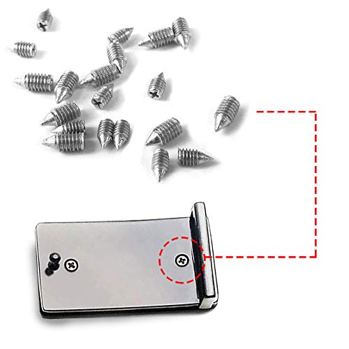 Bluecell 60pcs Metal Cross Slot Tip Screws for Belt Buckle Wallet Handbag, Screwdriver Included - Image 3