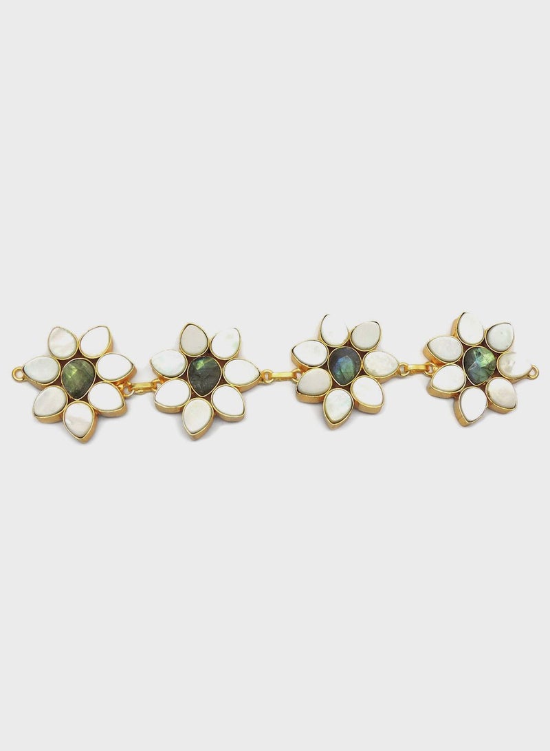 DORI Wildflower Embellished Earrings - Image 1