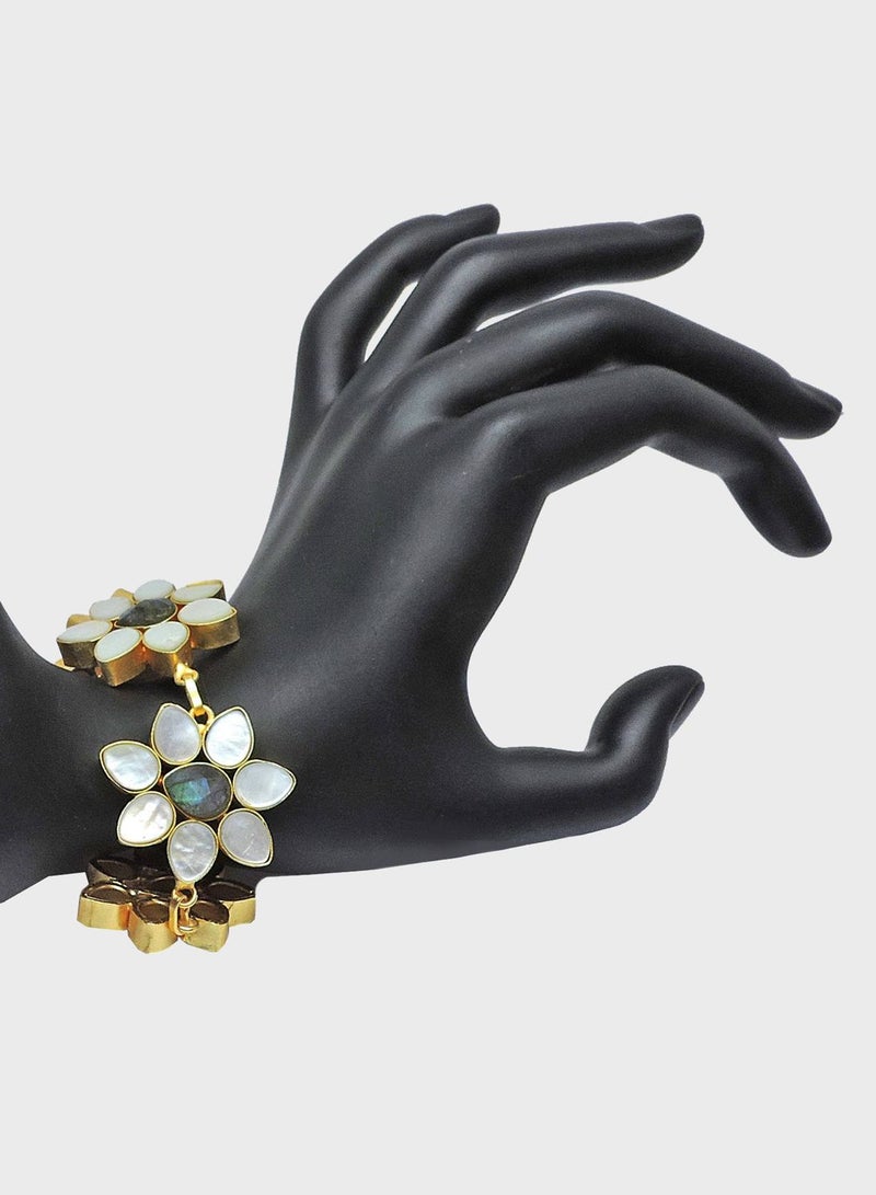 DORI Wildflower Embellished Earrings - Image 3