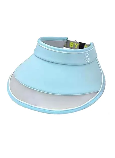 LITTLE SURPRISE BOX Aqua Blue Sports Sun shade Adjustable Tennis/Visor Cap