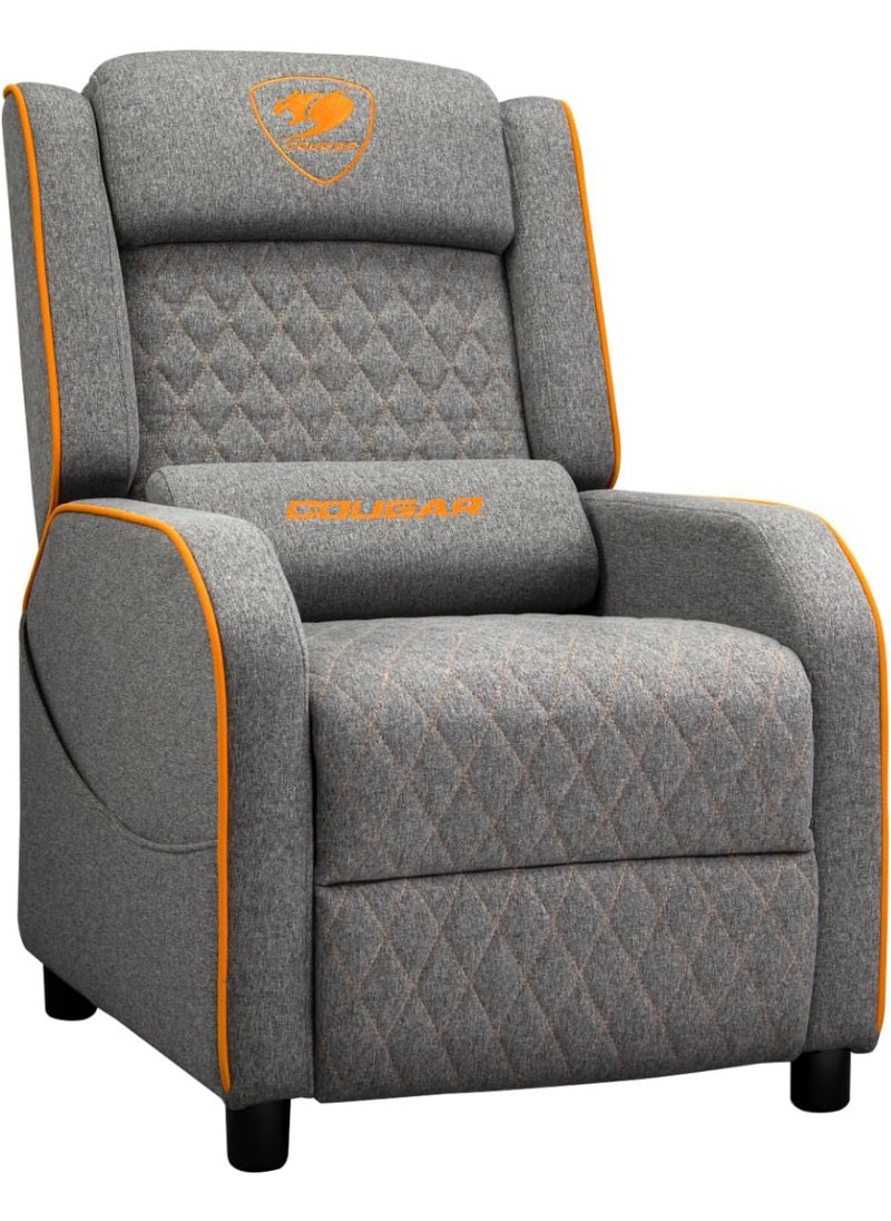 Cougar Cougar Ranger One Gaming Sofa Gray/Orange | 3MRAOGRA.0001  - Image 3