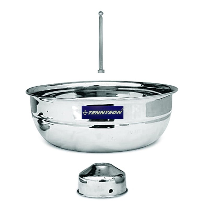 TENNYSON Stainless Steel Steaming Bowl for Vegetables 20 CM X 155 CM - Image 4