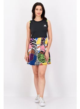 Adidas Women Sportswear Fit Sleeveless Outdoor Dress And Short Set, Multicolor  - Image 4