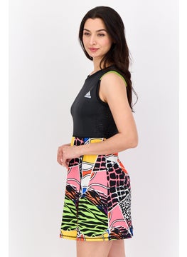 Adidas Women Sportswear Fit Sleeveless Outdoor Dress And Short Set, Multicolor  - Image 2