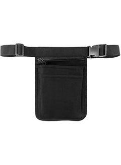 Arabest Medical Organizer Belt, Nurse Storage Bag Waist Bag Pouch for Medical Scissors Care Kit Tool, (Black, 10x7)  - Image 1