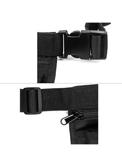 Arabest Medical Organizer Belt, Nurse Storage Bag Waist Bag Pouch for Medical Scissors Care Kit Tool, (Black, 10x7)  - Image 3