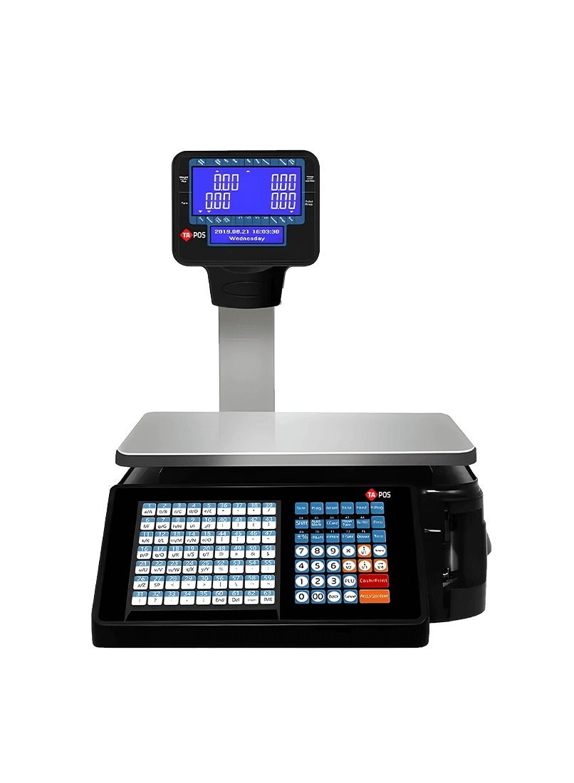 tapos Tapos Electronic Barcode Scale 30x40x45cm Z04B14A9D4F5B1DA0E891Z