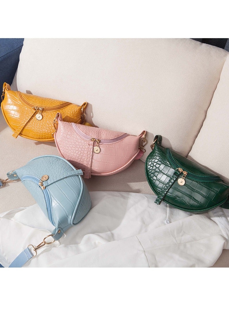 KUYING Fashion Saddle One Shoulder Crossbody Bag - Image 2