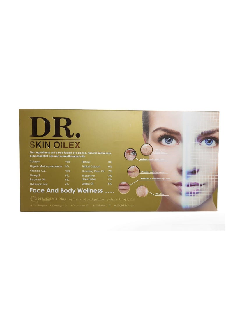 دي آر امبولات البشره  اوليكس DR لنضاره و علاج مشاكل البشره 5 امبولات  - Image 4