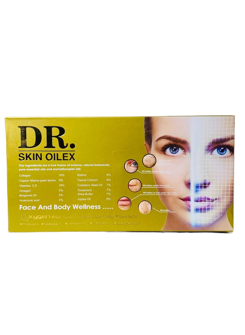 دي آر امبولات البشره  اوليكس DR لنضاره و علاج مشاكل البشره 5 امبولات  - Image 3