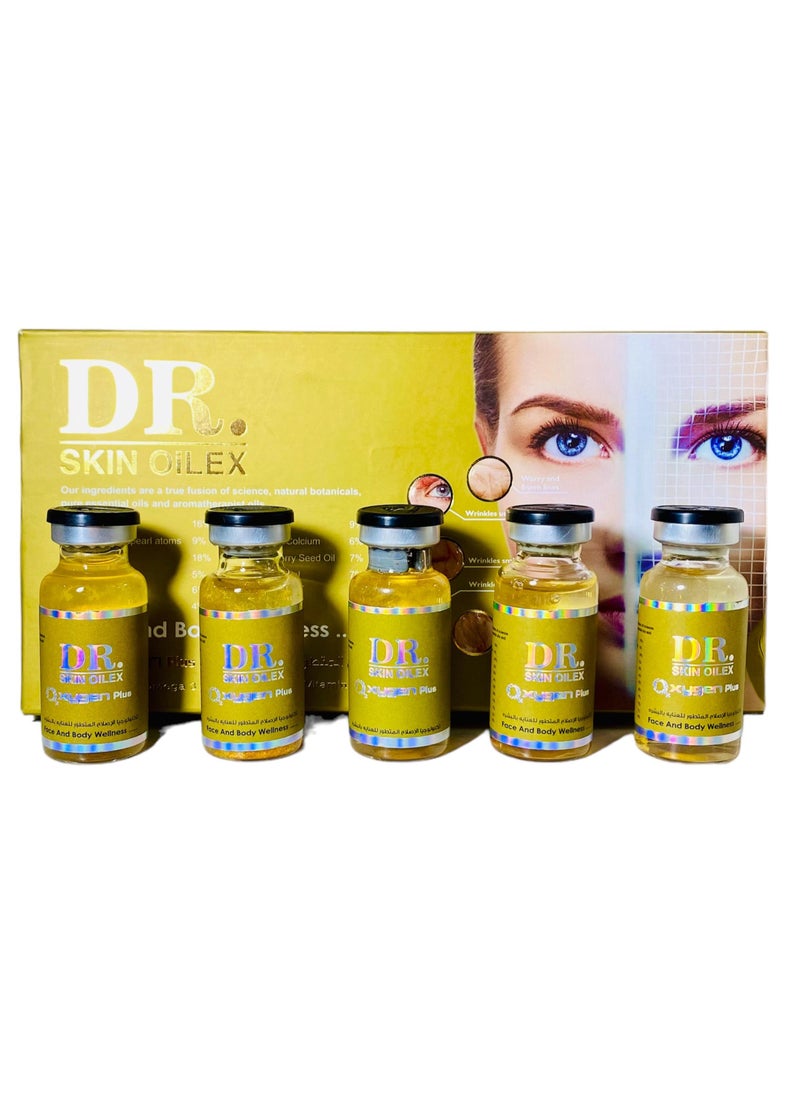دي آر امبولات البشره  اوليكس DR لنضاره و علاج مشاكل البشره 5 امبولات  - Image 1