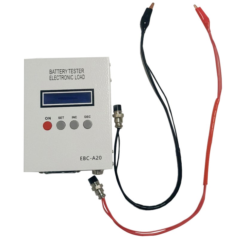 Battery Tester: LCD Digital Display, 0.00-30.00V Voltage Range - Battery Capacity & Internal Resistance Test, 0.10-20.00A Discharge Current for Battery Performance Testing - Image 1