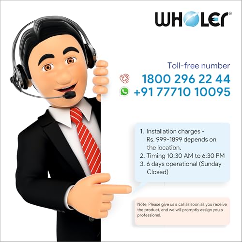 WHOLER 150 Liter Per Hour Commercial RO Water Purifier Plant with TDS Adjester Full Stainless Steel Body Works Upto 3000 tds- 150 LPH (150 LPH RO+UV+HPS+TDS WITH Auto Shut Off) - Image 5