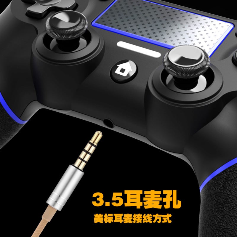 P4 Game Controller: Wireless Bluetooth Controller With Dual Motor Turbo Burst - Wear-Resistant Compact Controller For P4 Gaming Enthusiasts - Image 4