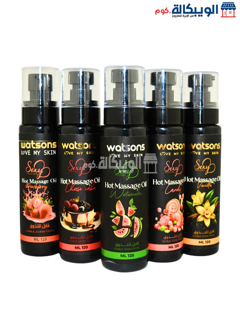 واتسونز زيت التدليك بنكهة تشيز كيك من واتسونز - 120 مل - Image 3