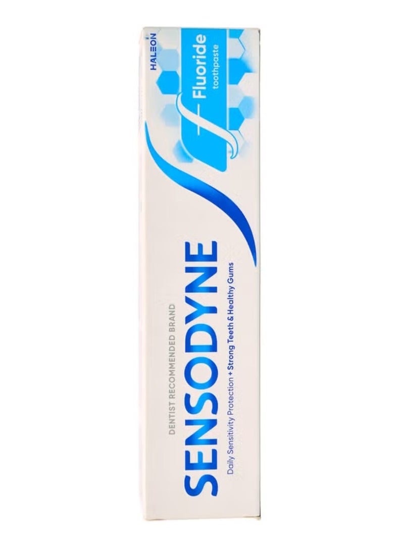 Sensodyne Fluoride Toothpaste for Sensitive Teeth 100ml - Image 1