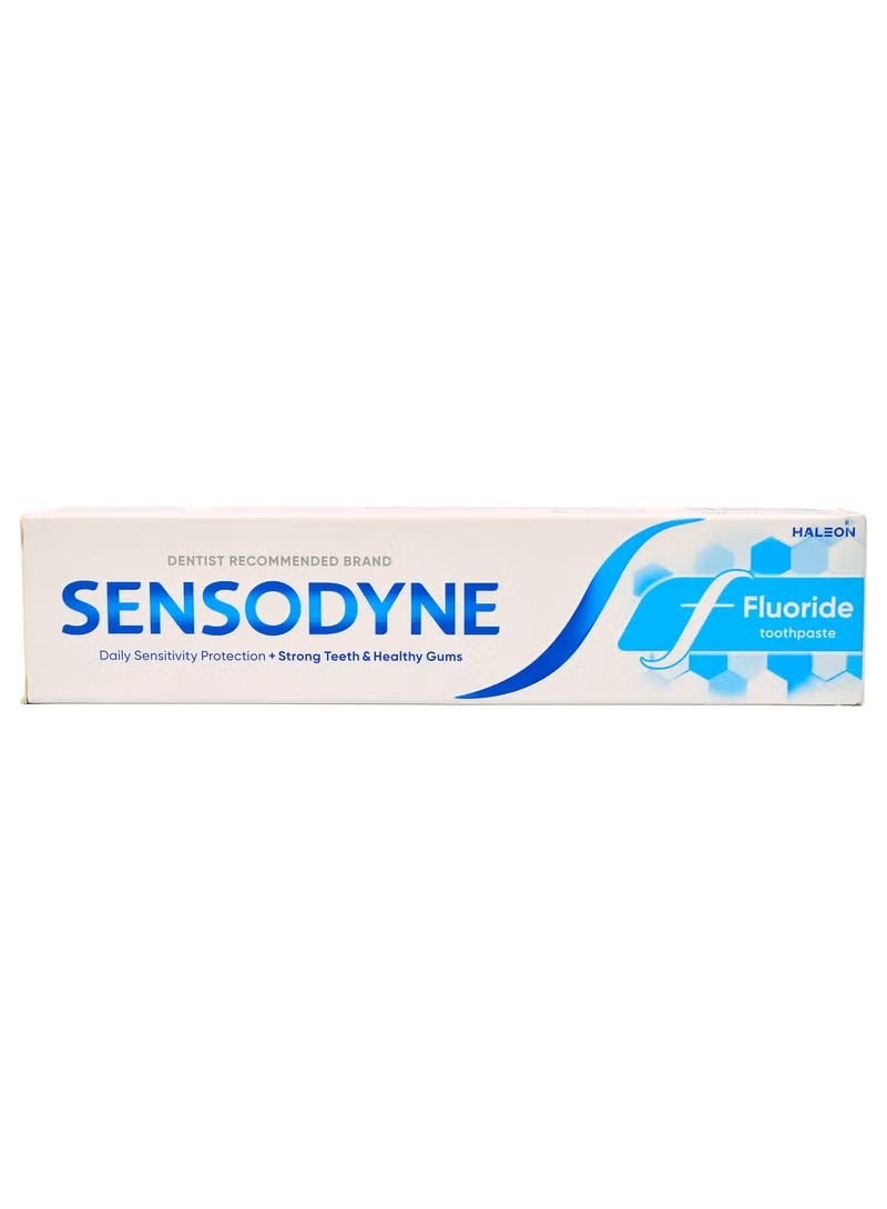 Sensodyne Fluoride Toothpaste for Sensitive Teeth 100ml - Image 2