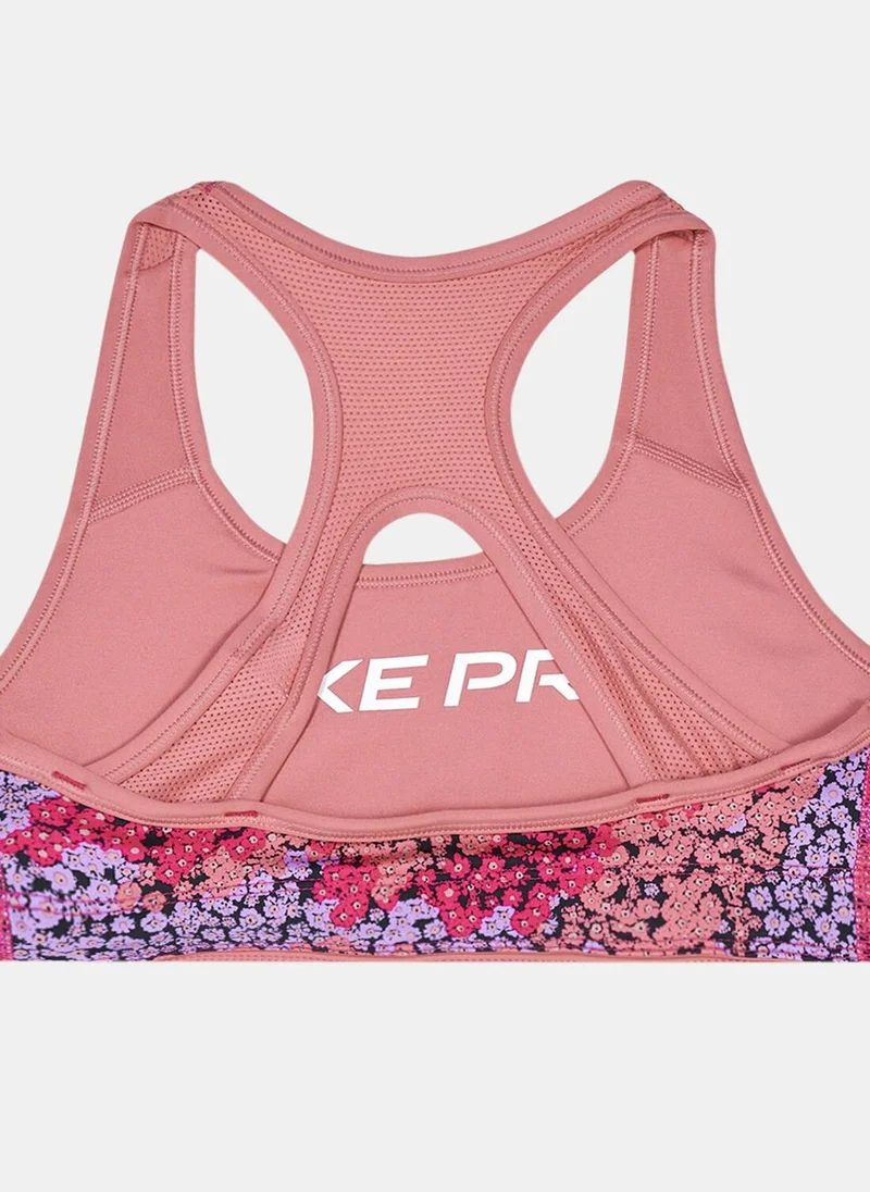 Nike Kids' Swoosh Allover Print Reversible Sports Bra