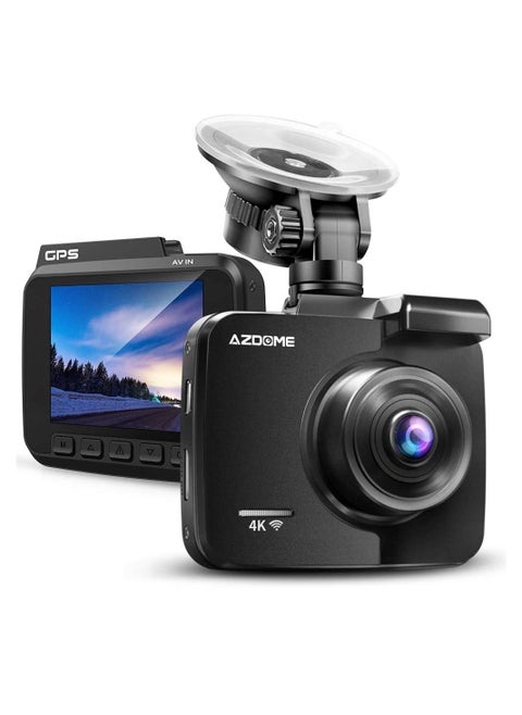 GS63H 4K Auto Camera Car Dash Cam with GPS WiFi Video Record Night Vision