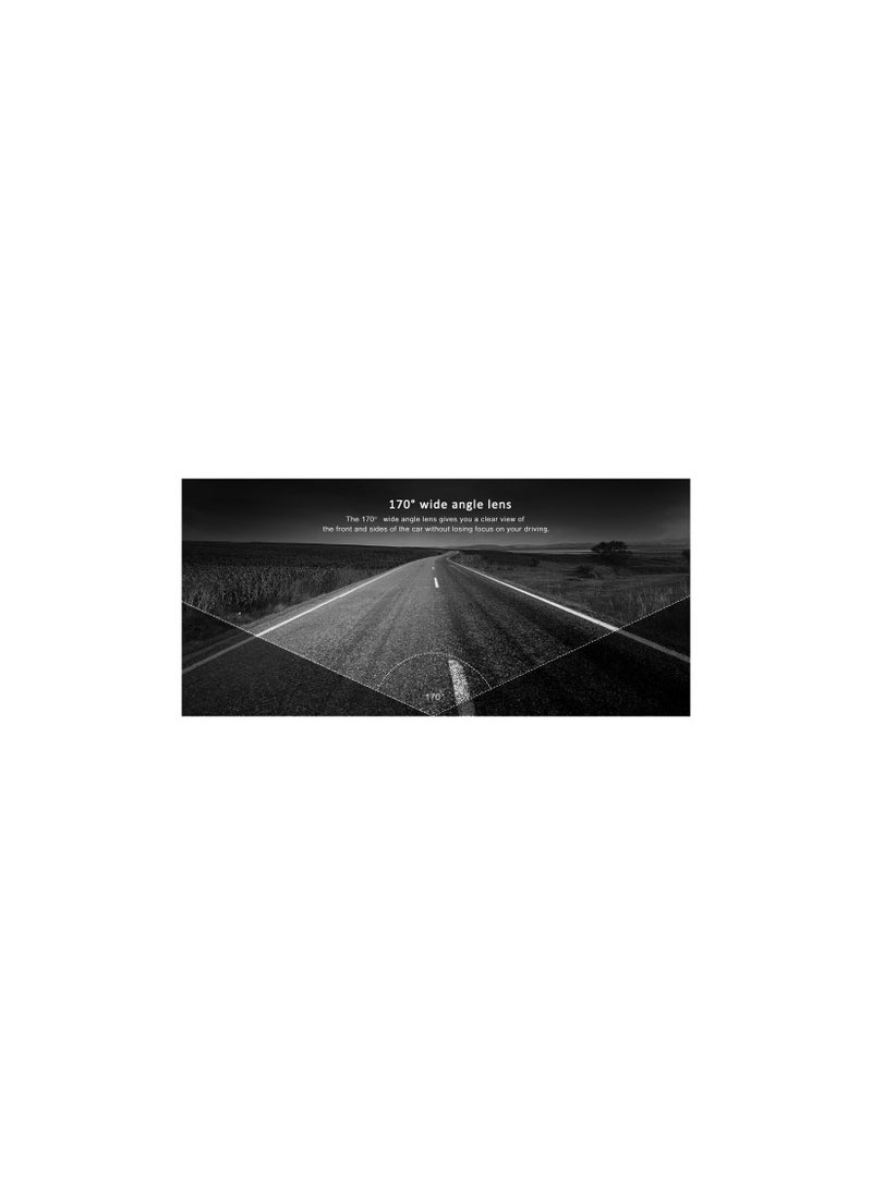 AZDOME - GS63H 4K Auto Camera Car Dash Cam with GPS WiFi Video Record Night Vision - Image 1